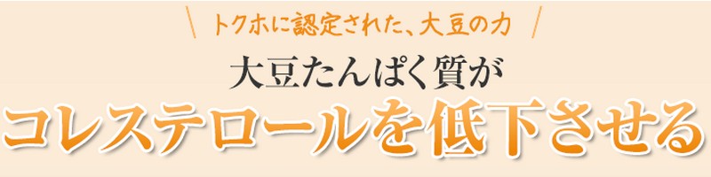 トクホ【ハイ！調整豆乳】は本当に悪玉コレステロール値を下げる？情報サイト